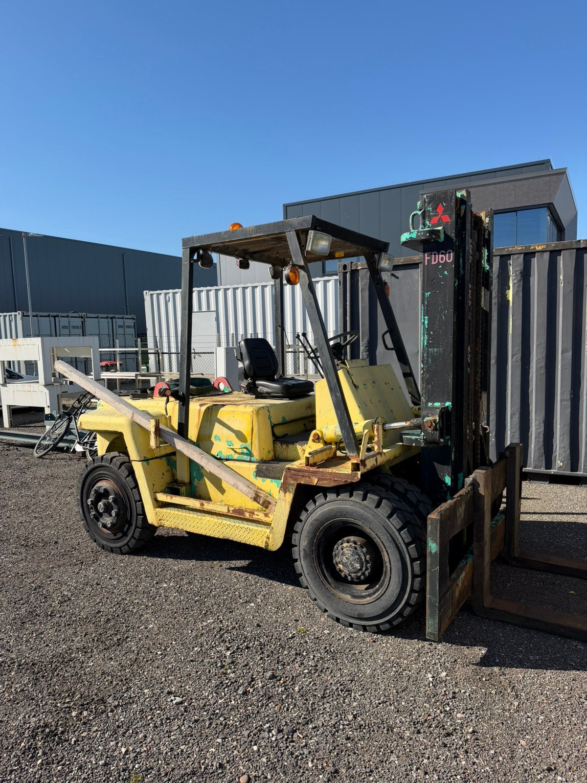 Heftruck 6ton diesel, Ophalen, Gebruikt