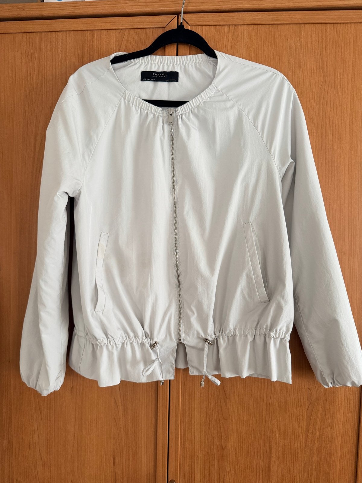 Zara Basic Outerwear Bomberjack Maat S, Kleding | Dames, Ophalen of Verzenden, Zo goed als nieuw, Maat 36 (S), Grijs
