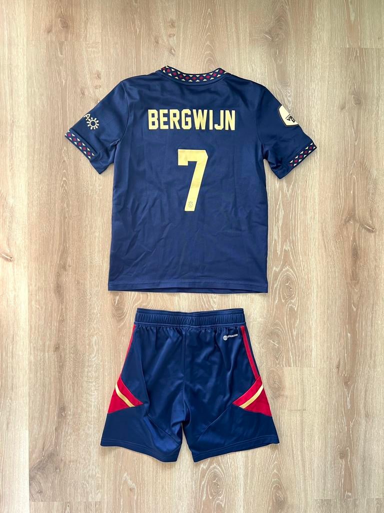 Bergwijn Ajax uittenue Adidas 22/23 Maat 152, Jongen of Meisje, Sport- of Zwemkleding, Ophalen of Verzenden, Adidas