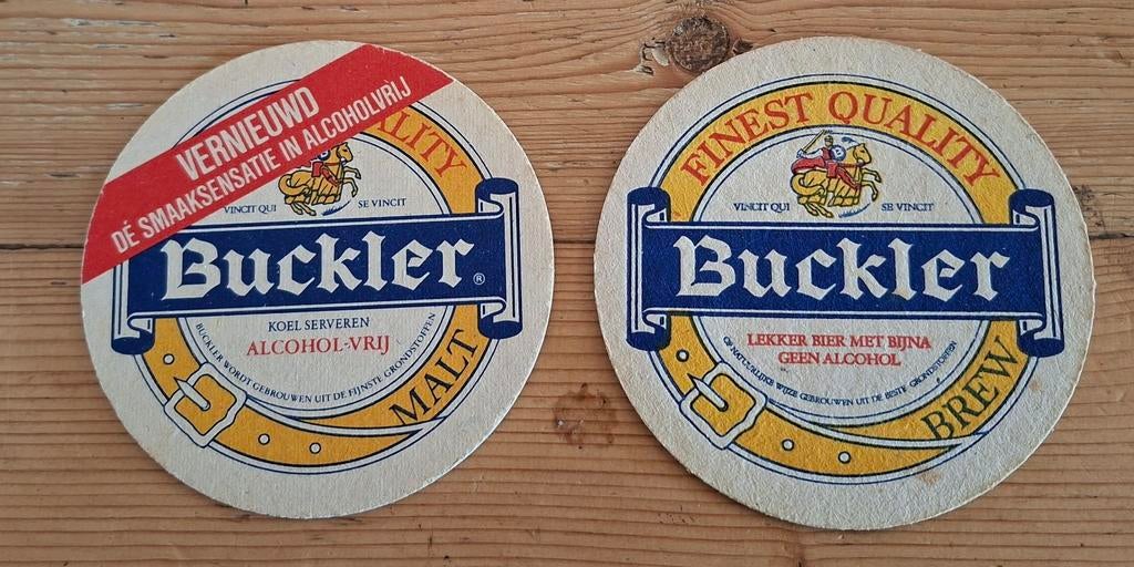 Buckler bier :  viltjes, Ophalen of Verzenden, Nieuw, Viltje(s), Overige merken