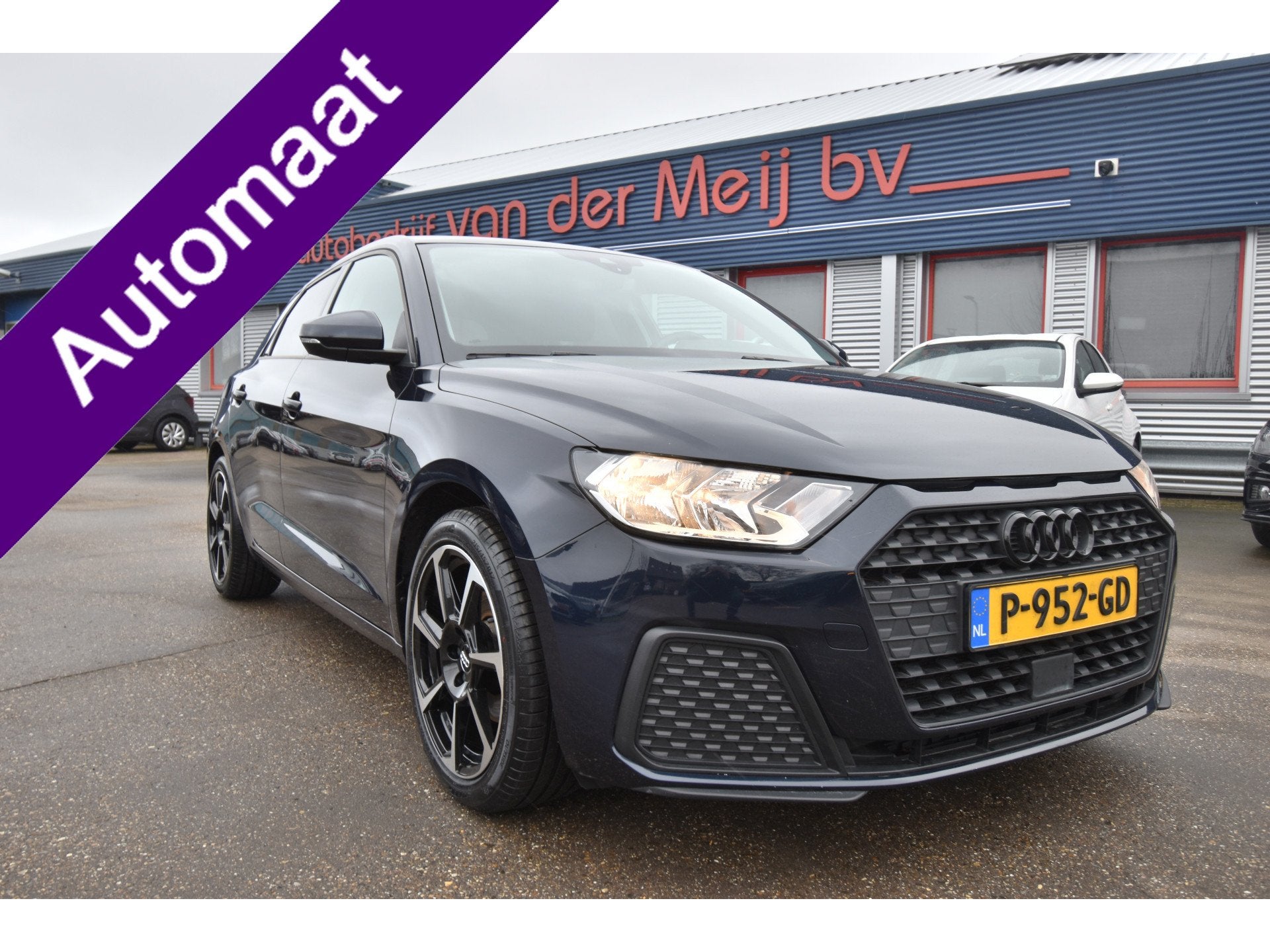 Audi A1 Sportback 30 TFSI Pro Line , AIRCO , LMV17 , PDC A ,, Navigatiesysteem, Stof, Blauw, 49 €/maand