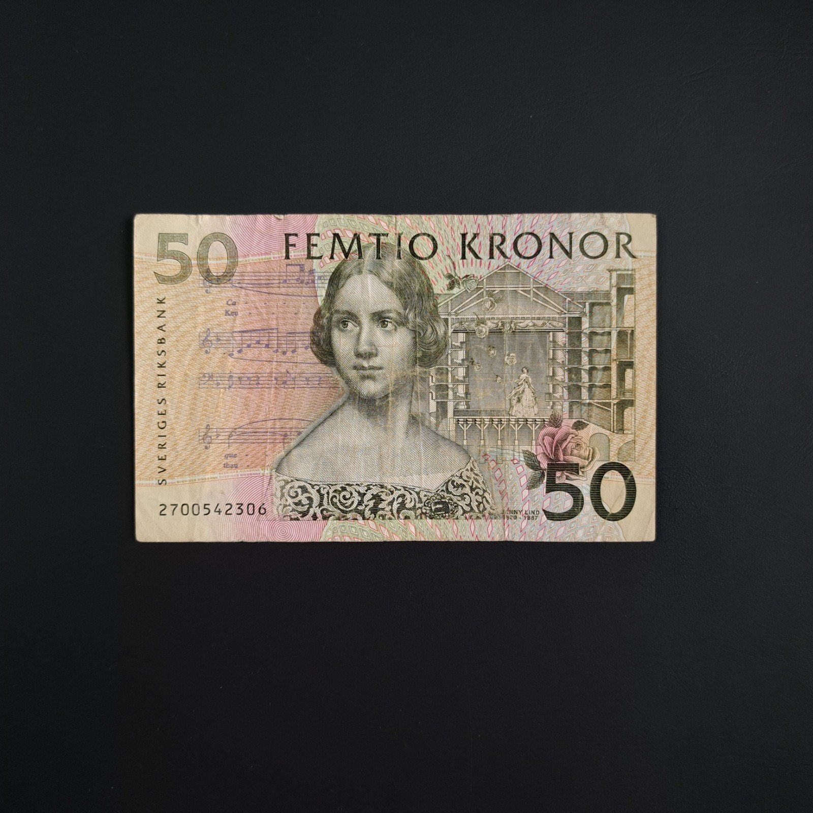 50 kronen Zweden #057, Verzenden, Overige landen, Los biljet