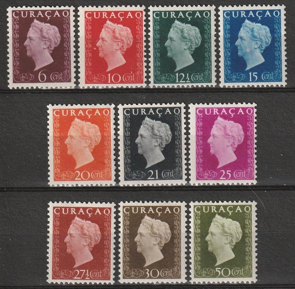 Curaçao NVPH 185/94 ongebruikt, Ophalen of Verzenden, Postfris
