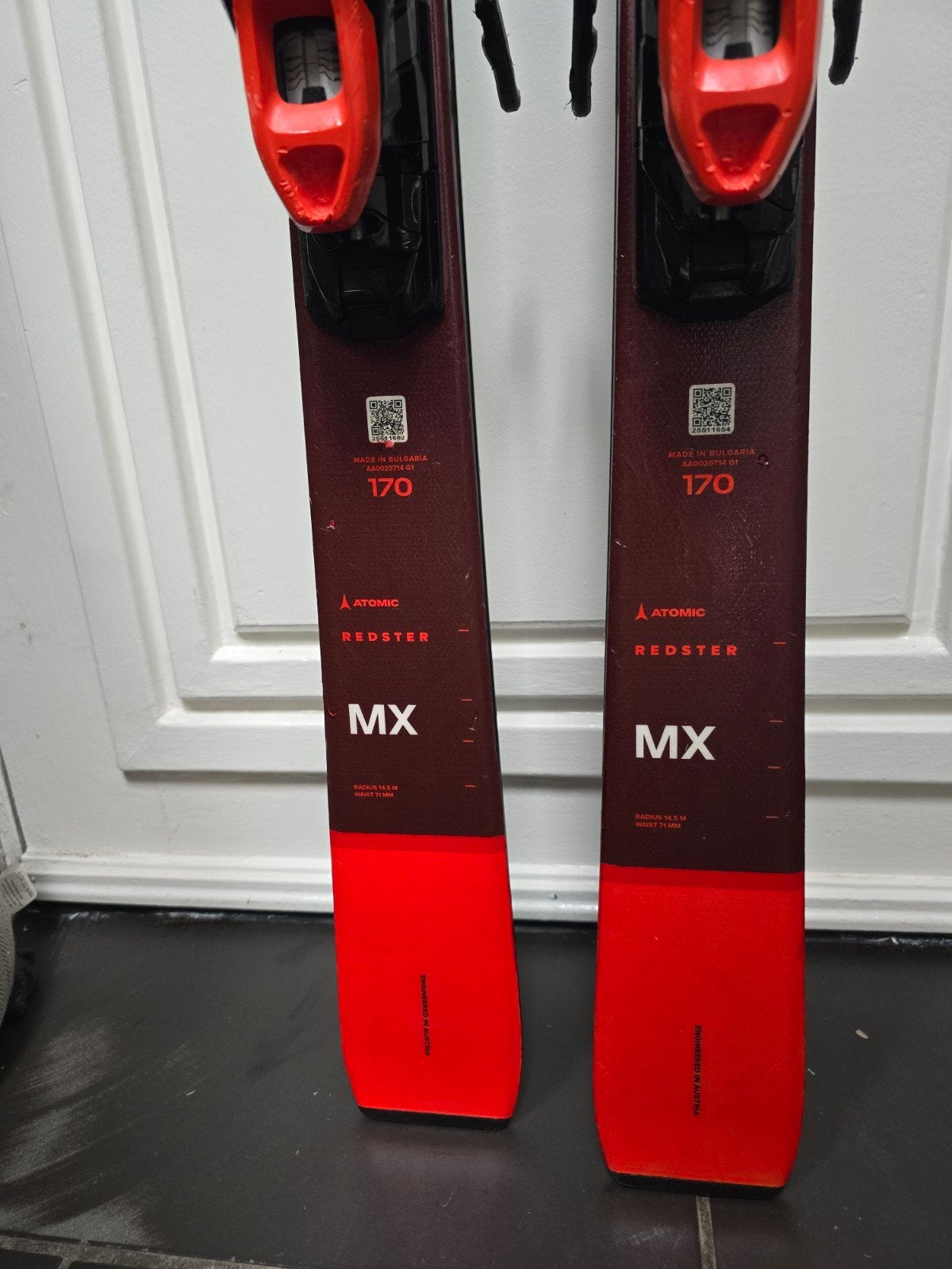 170cm ATOMIC REDSTER MX 599€  all round ski, 160 tot 180 cm, Ophalen of Verzenden, Zo goed als nieuw, Carve