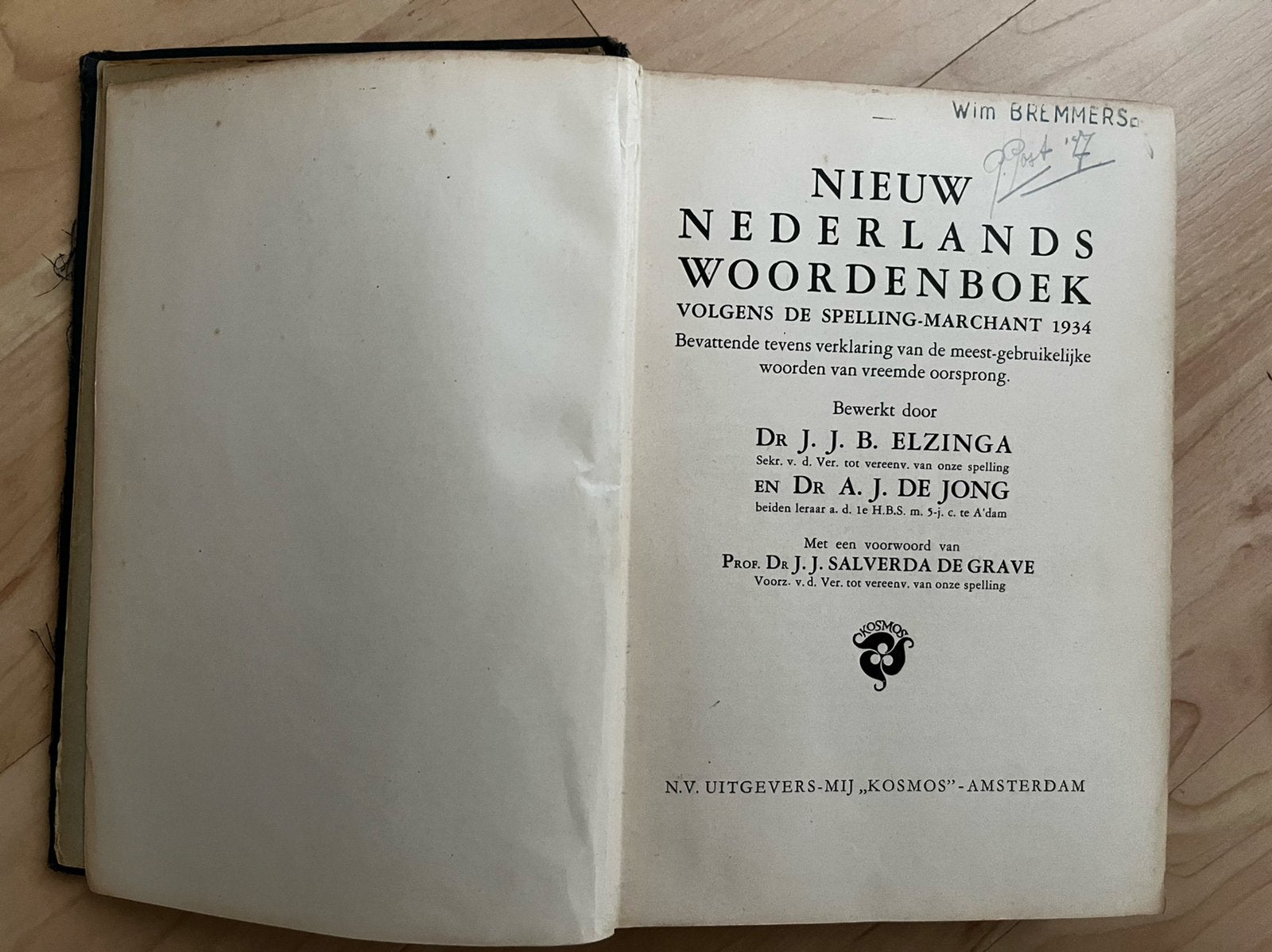 Nieuw Nederlands Woordenboek 1934, Boeken, Ophalen, Nederlands