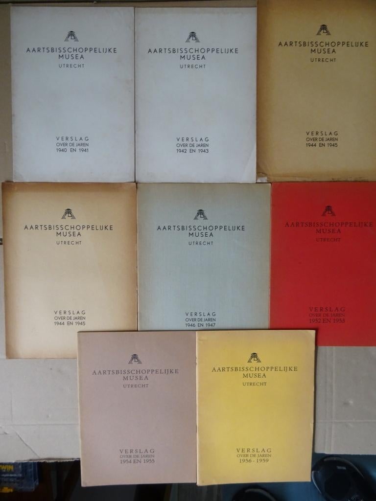 Collectie Aartsbisschoppelijke musea Utrecht Verslag 1940etc, Gelezen, Ophalen of Verzenden, Overige onderwerpen, Aartsbisschoppelijke musea Utrecht