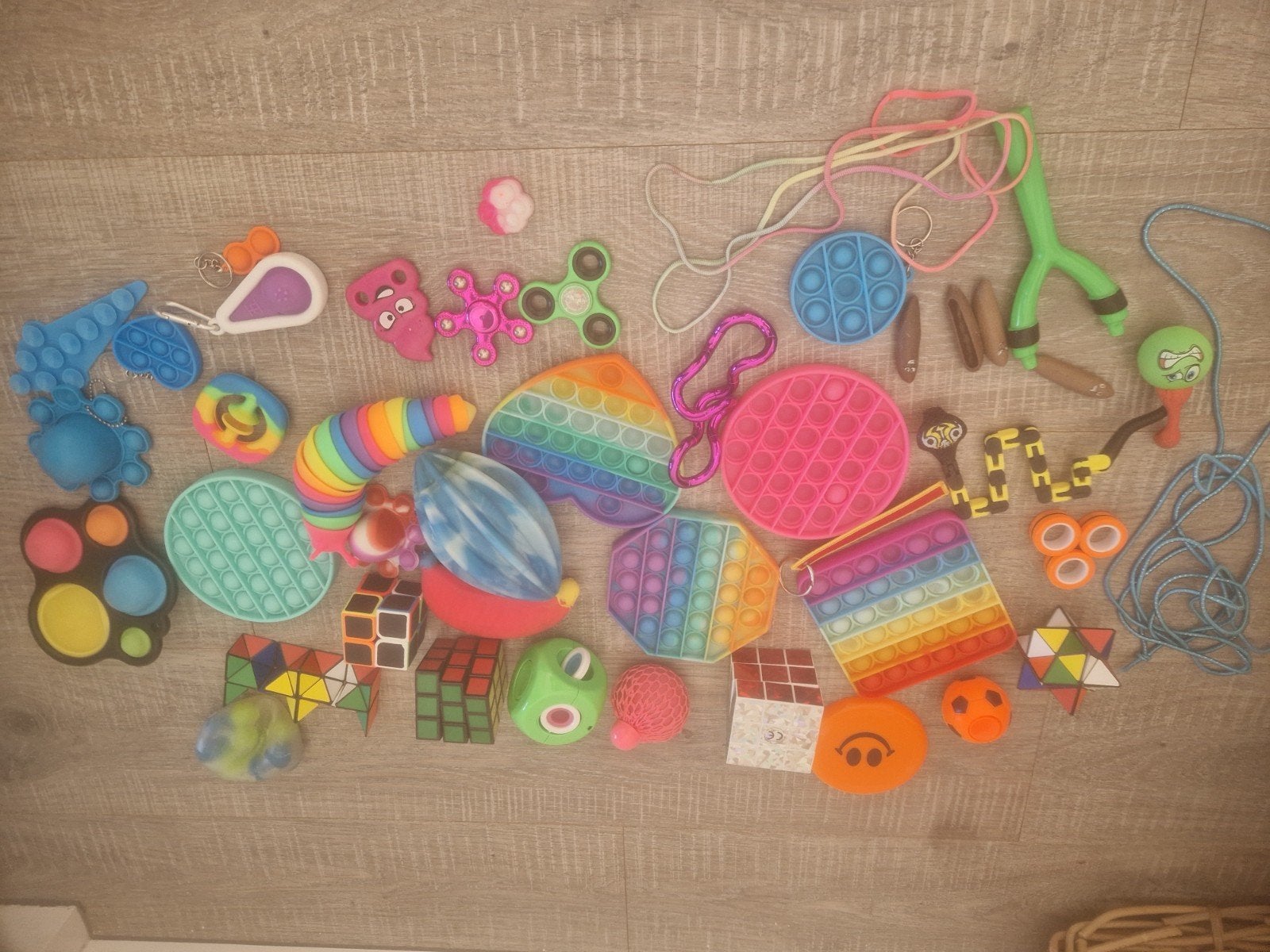 Grote collectie fidget toys, Ophalen of Verzenden