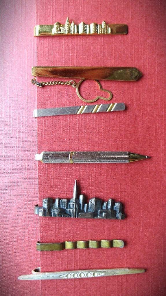 Dasspelden~reeks Dasclips~Spelden vintage~oa New York~, Verzamelen, Ophalen of Verzenden, Gebruikt