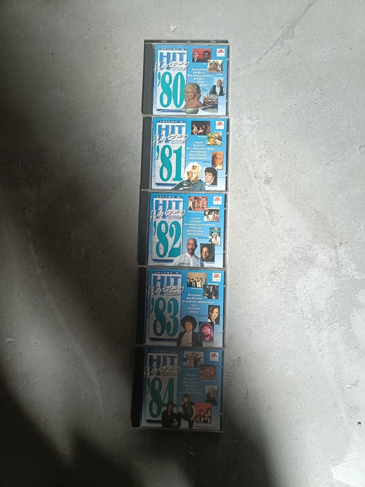 Hit History CD's Jaren '80 (1980-1984) - Pop/Rock, Cd's en Dvd's, Gebruikt, Ophalen of Verzenden, Verzamelalbum, Pop