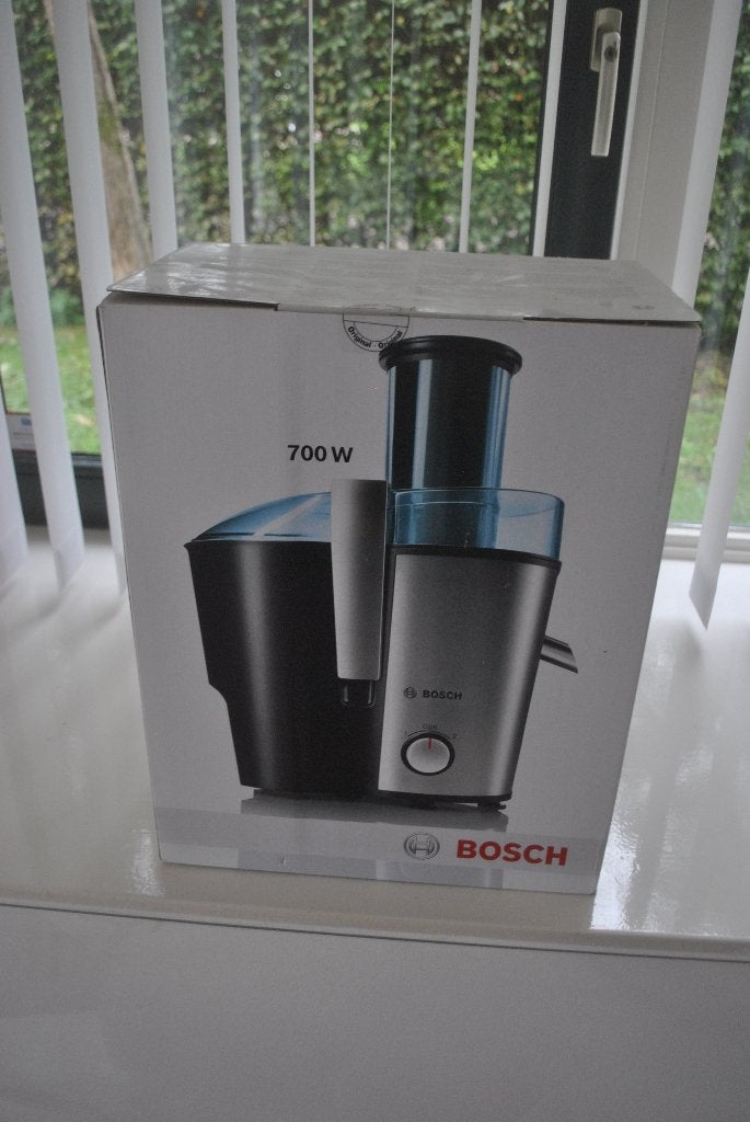 Vruchtenpers, Bosch ME s3000, NIEUW, Ophalen of Verzenden, Nieuw, Elektrisch, Slowjuicer