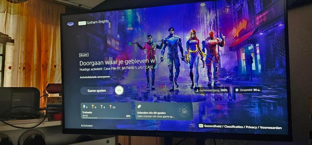 Raiders monitor, 1 speler, Ophalen of Verzenden, Zo goed als nieuw