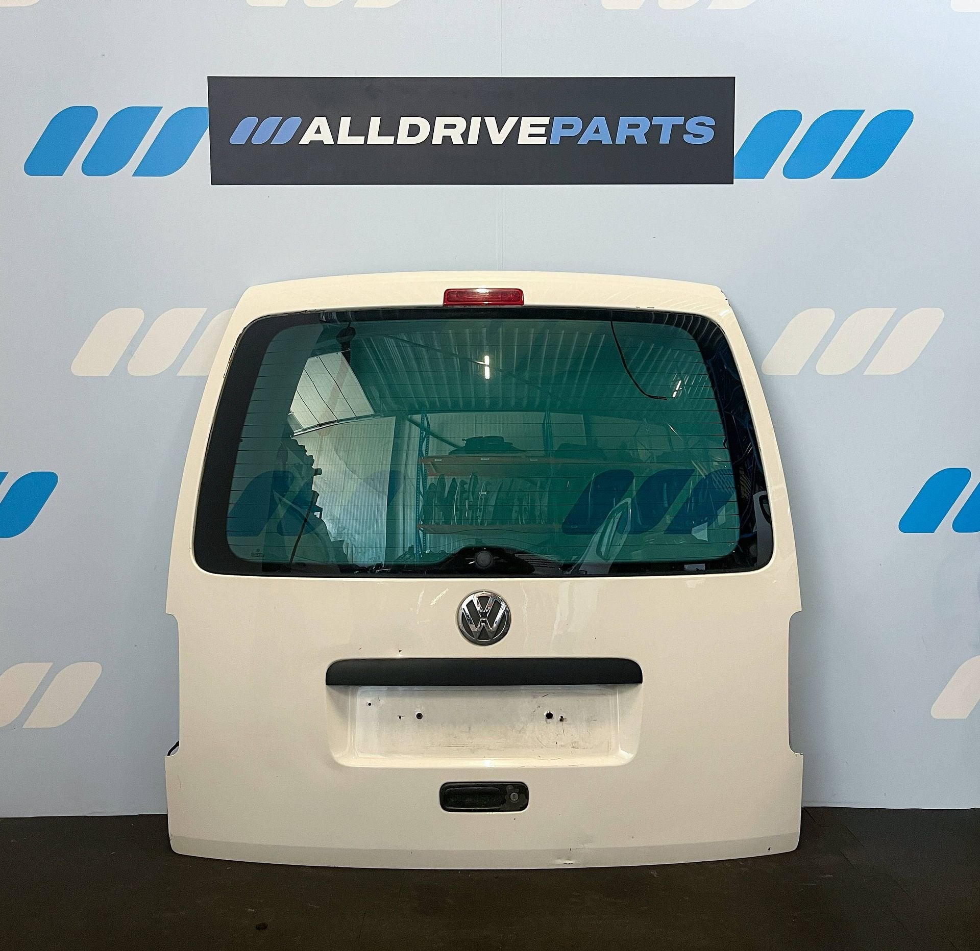 Achterklep achter Volkswagen Caddy R902 Wit 2K0827025L, Auto-onderdelen, Gebruikt, -, Ophalen of Verzenden, Achter