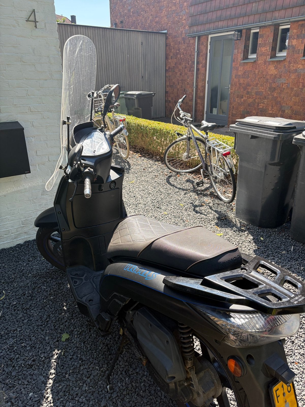 Kymco People S Scooter - Zwart - VAST LOPER!!!, Fietsen en Brommers, Ophalen, Gebruikt, Maximaal 45 km/u, People S