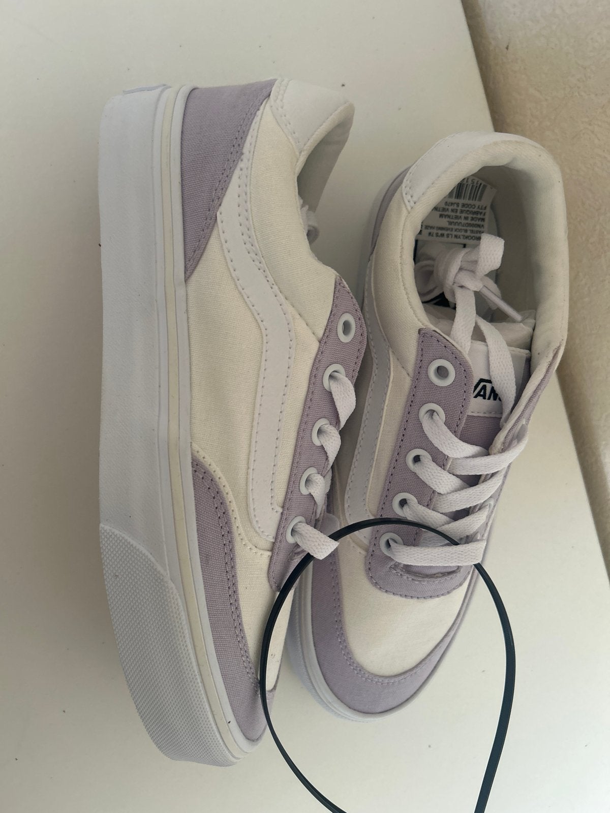 Vans Brooklyn LS W's 7# Pastel Block Evening Haze Sneakers, Ophalen of Verzenden, Nieuw, Overige kleuren, Sneakers of Gympen