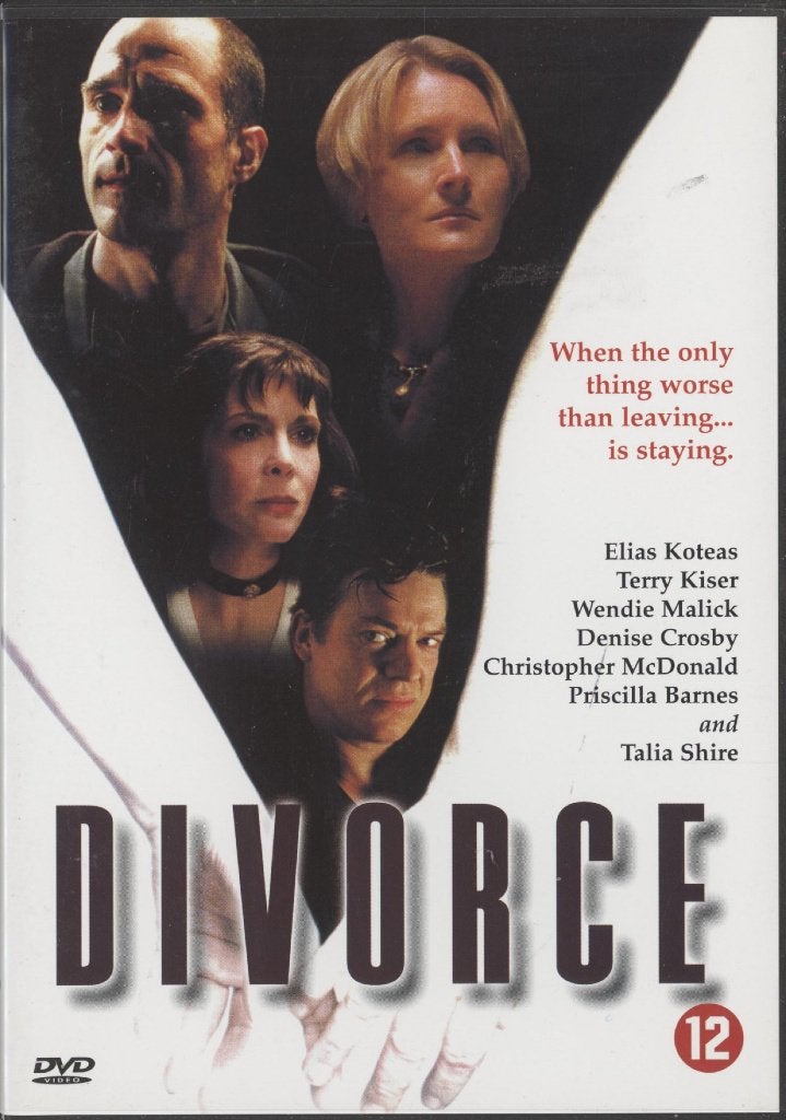 34) Divorce: met Elias Koteas en Terry Kiser, Vanaf 12 jaar, Ophalen of Verzenden, Gebruikt, Actie