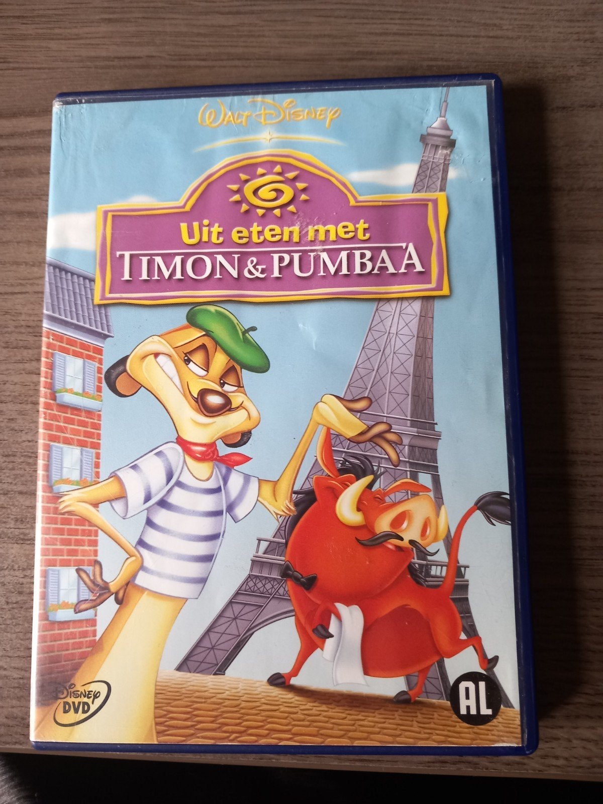 Disney DVD: Uit eten met Timon & Pumbaa (Gebruikt), Gebruikt, Alle leeftijden, Ophalen of Verzenden, Komedie