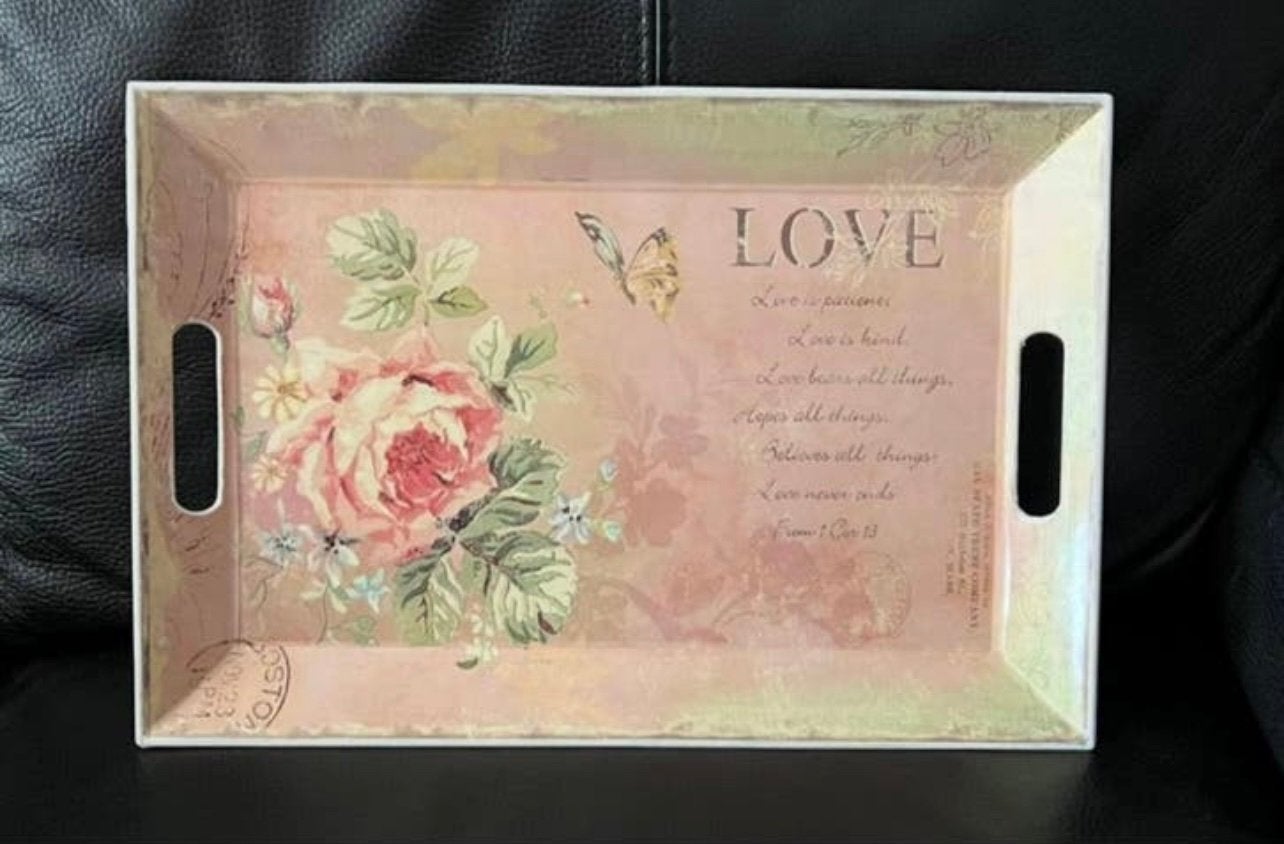 Dienblad nieuw!!!, Huis en Inrichting, Woonaccessoires | Dienbladen, Ophalen of Verzenden, Zo goed als nieuw, Rechthoekig, Hout