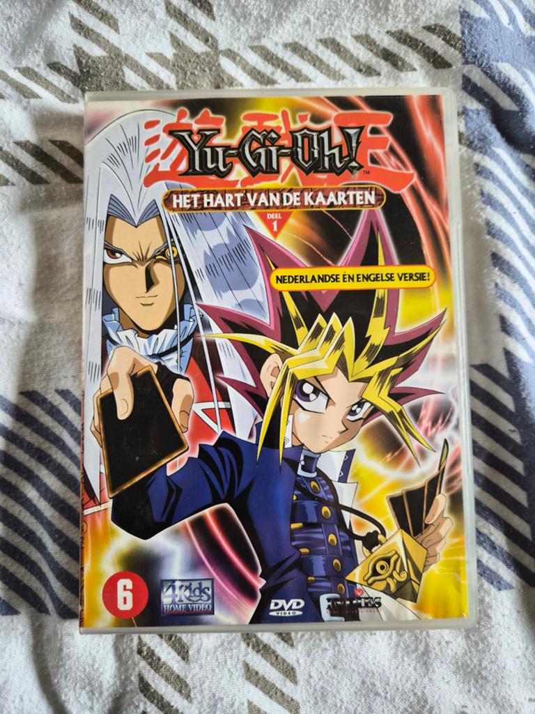 Yu-Gi-Oh DVD Nederlands Deel 1 - Originele Uitgave, Cd's en Dvd's, Dvd's | Tekenfilms en Animatie, Europees, Tekenfilm, Ophalen of Verzenden