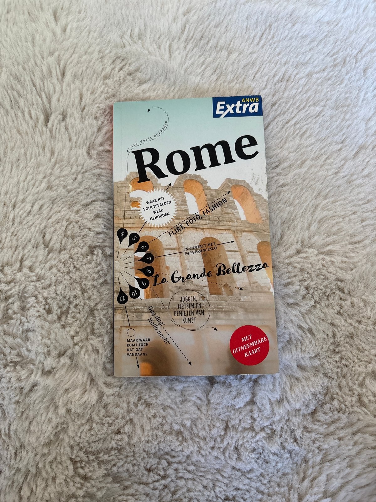 ANWB Extra Rome Reisgids - Ontdek de Eeuwige Stad, Europa, Ophalen of Verzenden, Zo goed als nieuw, Reisgids of -boek