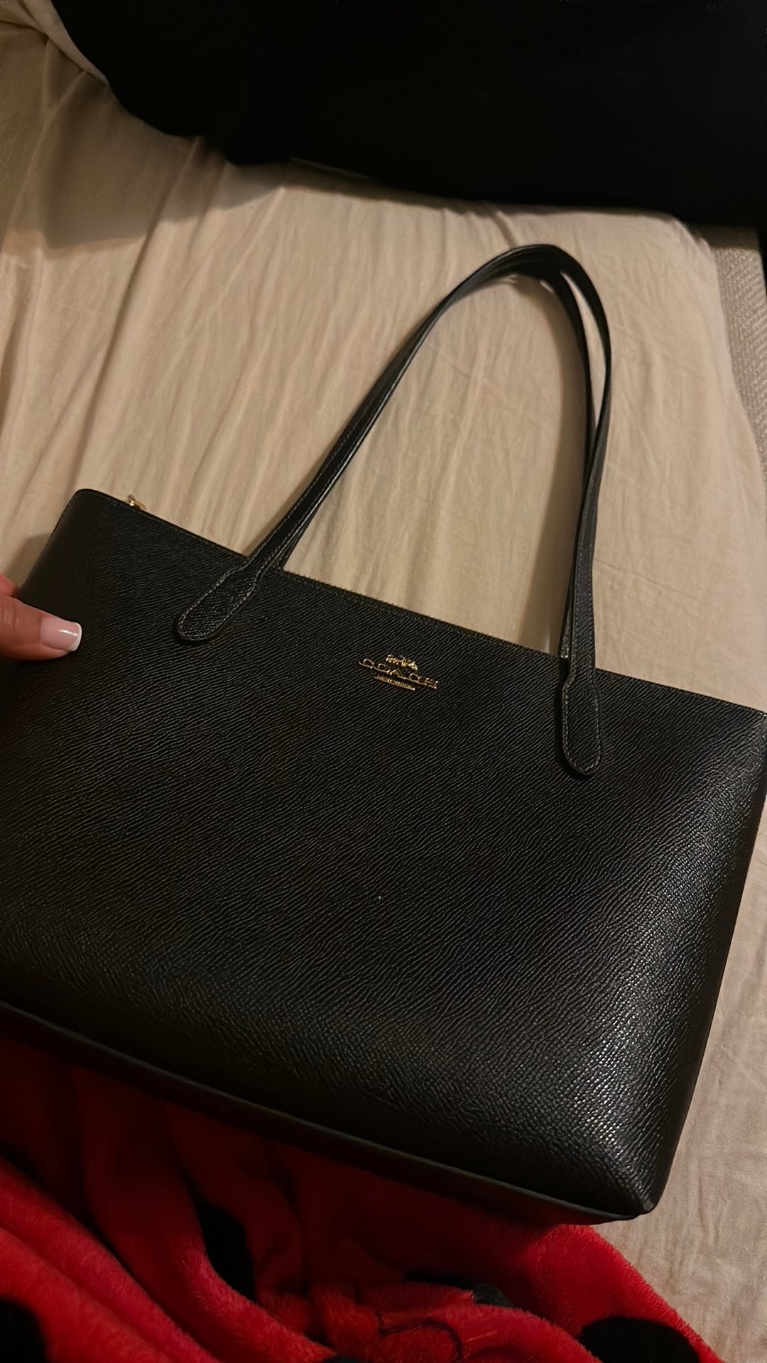 COACH  Fiona Zip Tote Bag STYLE, Ophalen of Verzenden, Zo goed als nieuw, Zwart, Shopper
