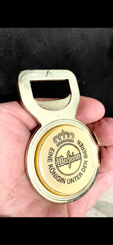 mooie VINTAGE ‘WARSTEINER’ BIERFLES-OPENER, Ophalen of Verzenden, Zo goed als nieuw, Gebruiksvoorwerp