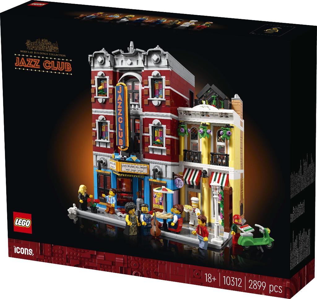 Te huur: Lego Jazz Club 10312, Compleet, Gebruikt, Lego, Ophalen of Verzenden