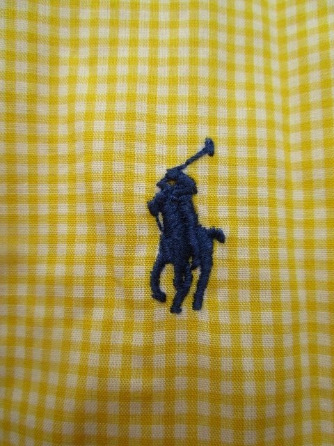 Zonnig Ralph Lauren overhemd maat 15,5 = L, Ophalen, Geel, Ralph Lauren, Zo goed als nieuw