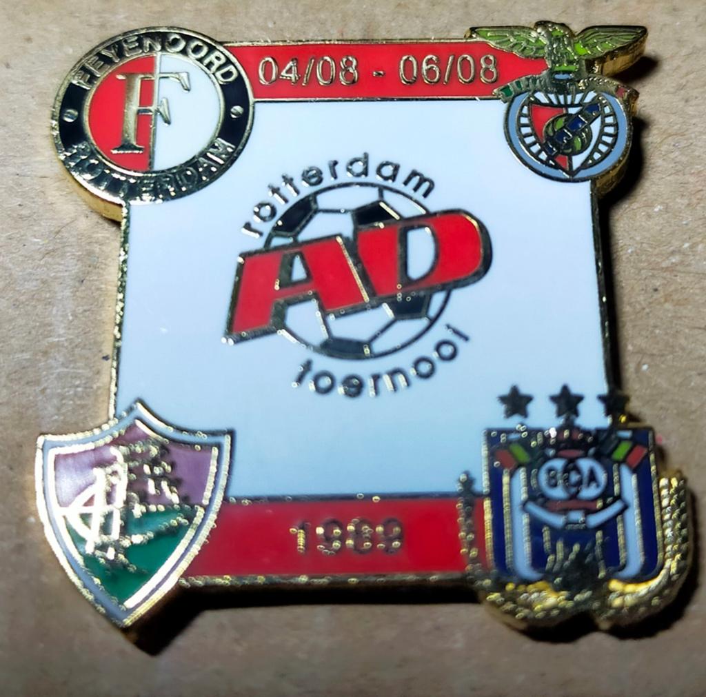 Feyenoord AD Toernooi Pin 1988 - Uniek Verzamelobject, Ophalen of Verzenden