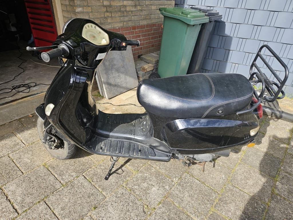 Turbho RL 50/Snorscooter/zwart., Gebruikt, Onbekend, Maximaal 45 km/u, Ophalen of Verzenden