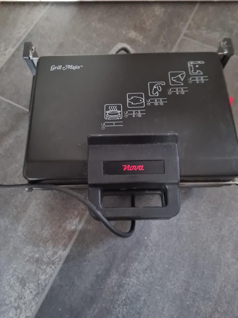 Nova Grill Major contactgrill, Witgoed en Apparatuur, Ophalen of Verzenden