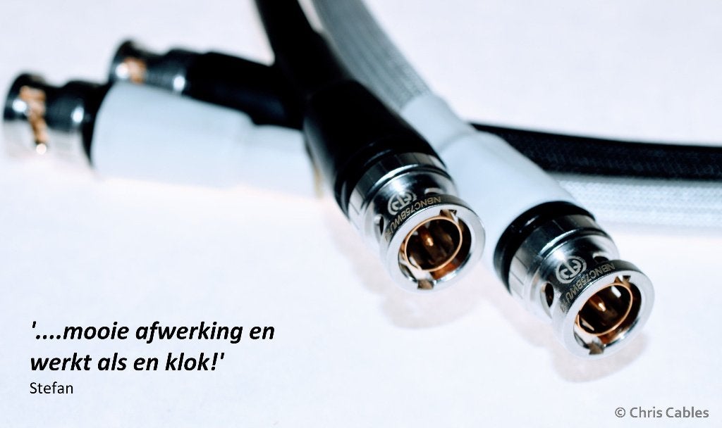 'The Crafty Coax' 75-Ohm digital COAX kabel van Chris Cables, Verzenden, Nieuw, 3451HB/44, 2 tot 5 meter