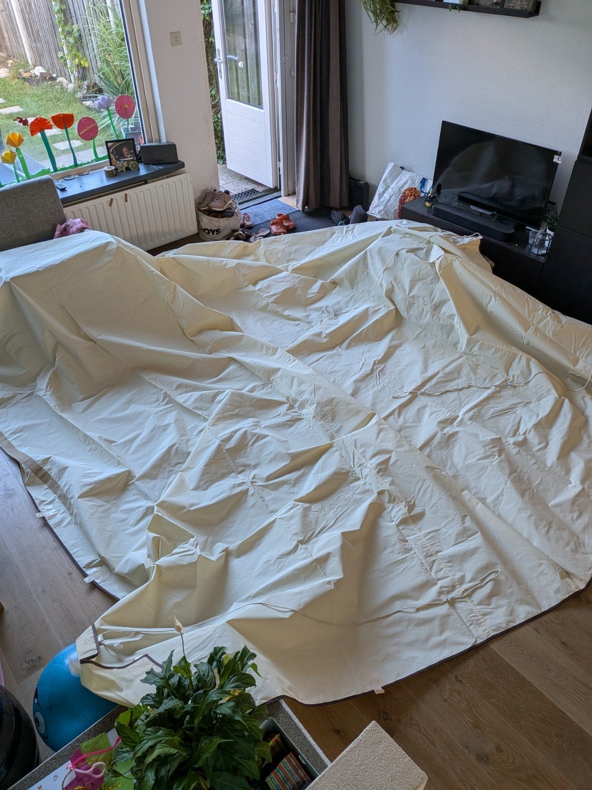 high tech tentdak Holtkamper Cocoon, Caravans en Kamperen, Ophalen