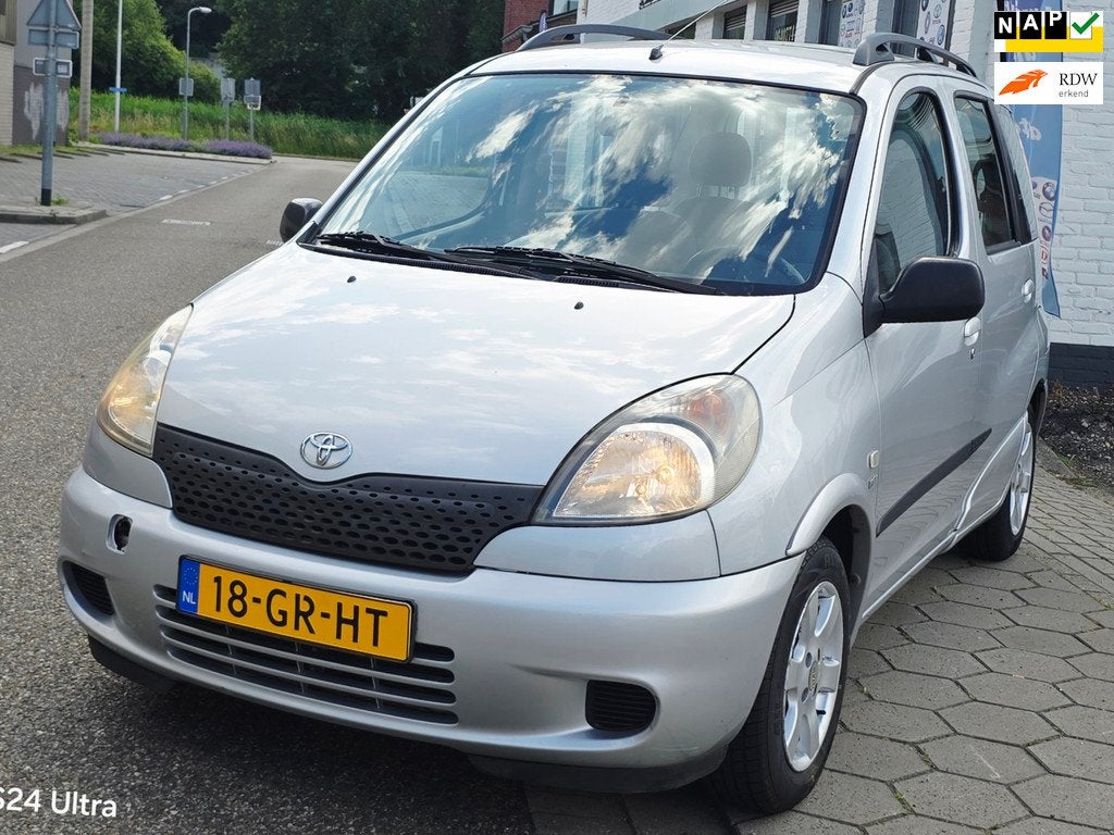 Toyota Yaris Verso 1.3-16V VVT-i Sol*1e eigenaar*nap*apk*air, Voorwielaandrijving, 1299 cc, 4 cilinders, 400 kg
