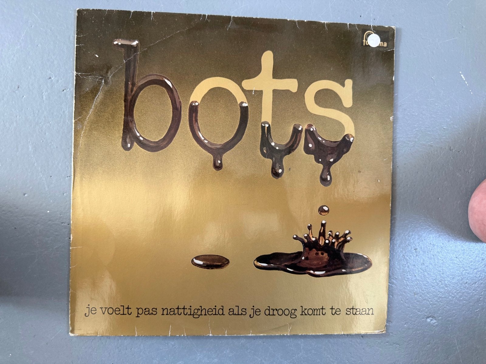 Bots - Je voelt pas nattigheid als je droog komt te staan, Originele persing, Ophalen of Verzenden, Gebruikt, 12 inch