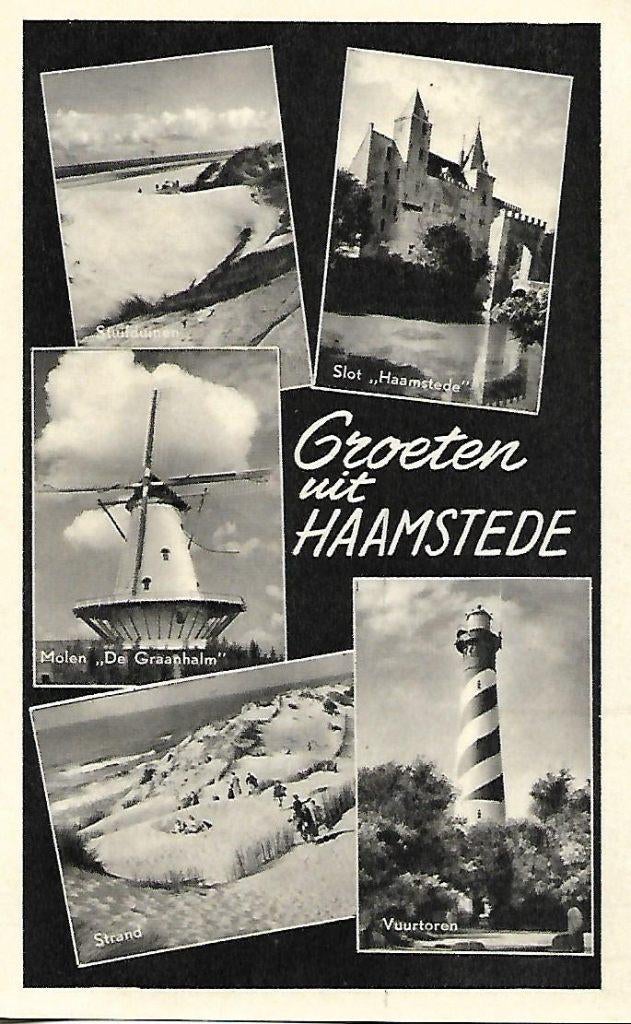 Haamstede- -5-luik., Verzenden, 1940 tot 1960, Gelopen, Zeeland