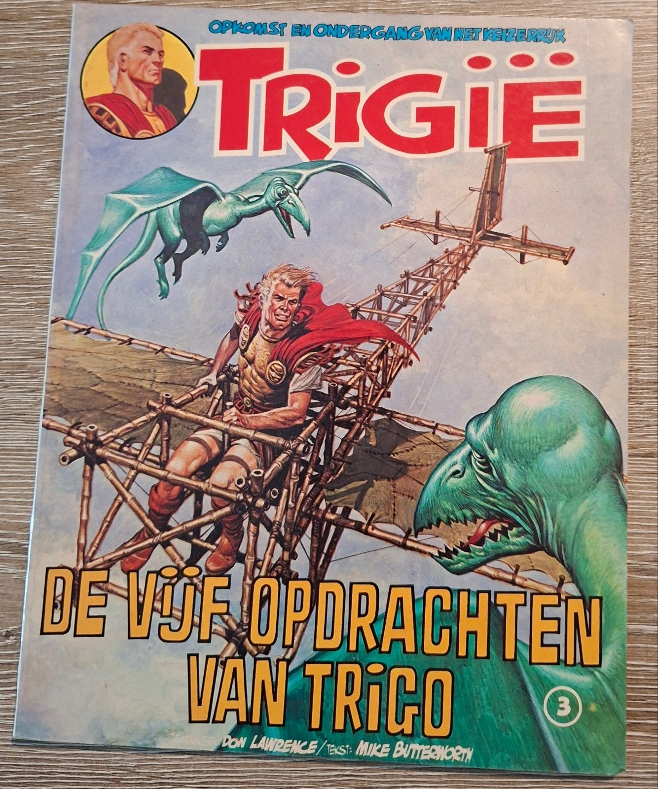 Trigië  nr 3, Eén stripboek, Ophalen of Verzenden, Gelezen