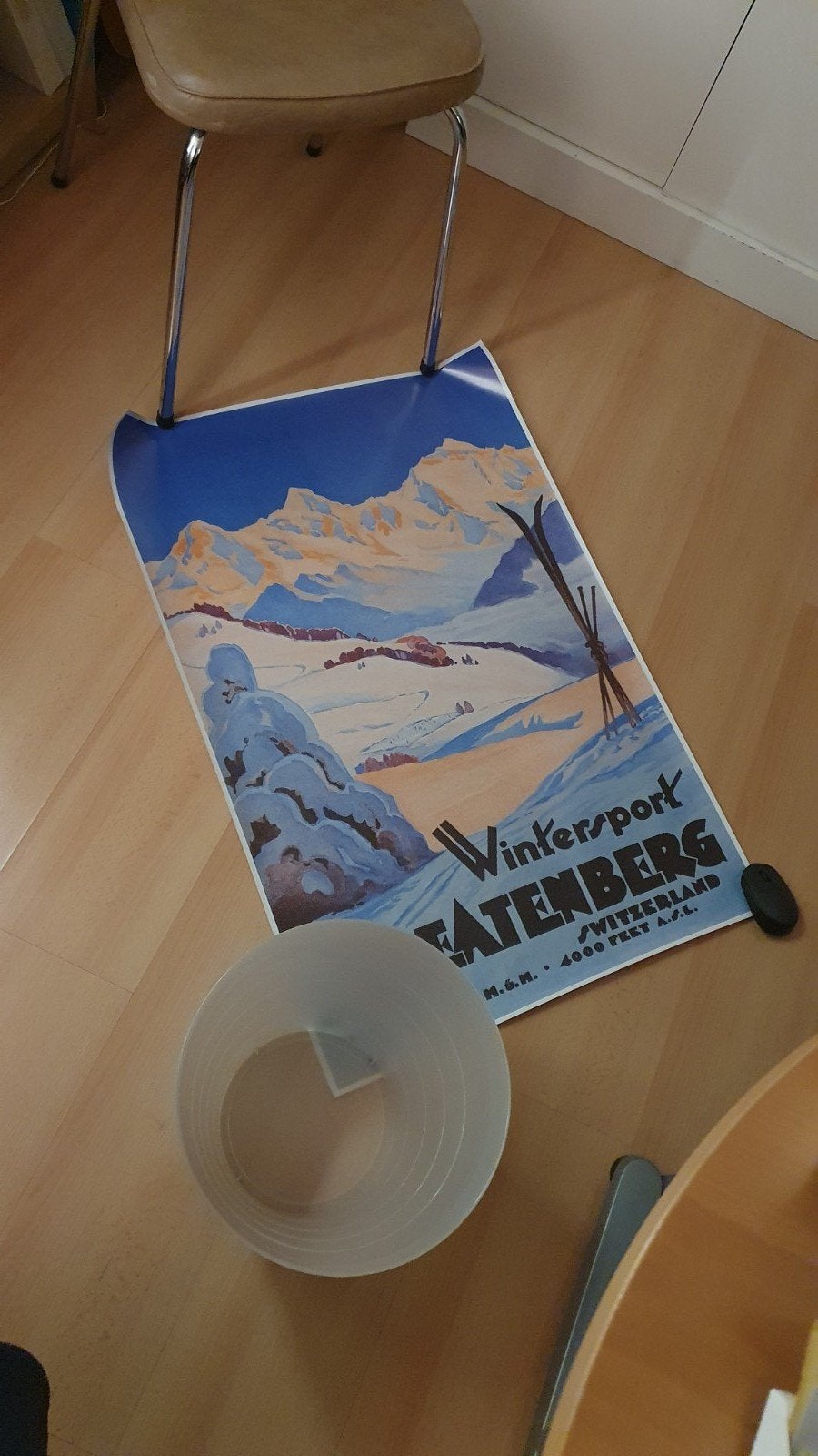 Beatenberg poster, Ophalen of Verzenden, A1 t/m A3, Film en Tv