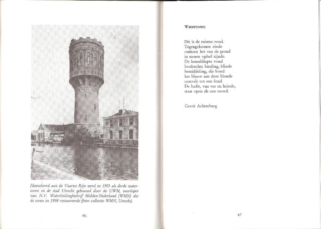 UTRECHT-Literair Landschap-Gerrit Achterberg ea Langbroek, Ophalen, Gelezen