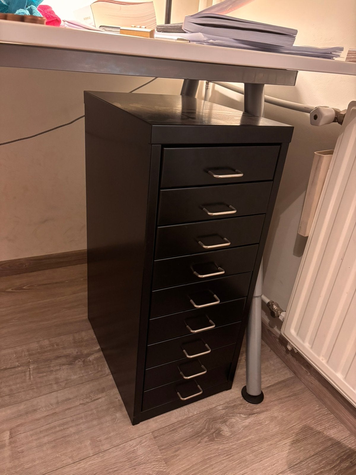 Metal black kasten, Huis en Inrichting, Kasten | Ladekasten, Ophalen, Minder dan 50 cm, Gebruikt, Minder dan 100 cm