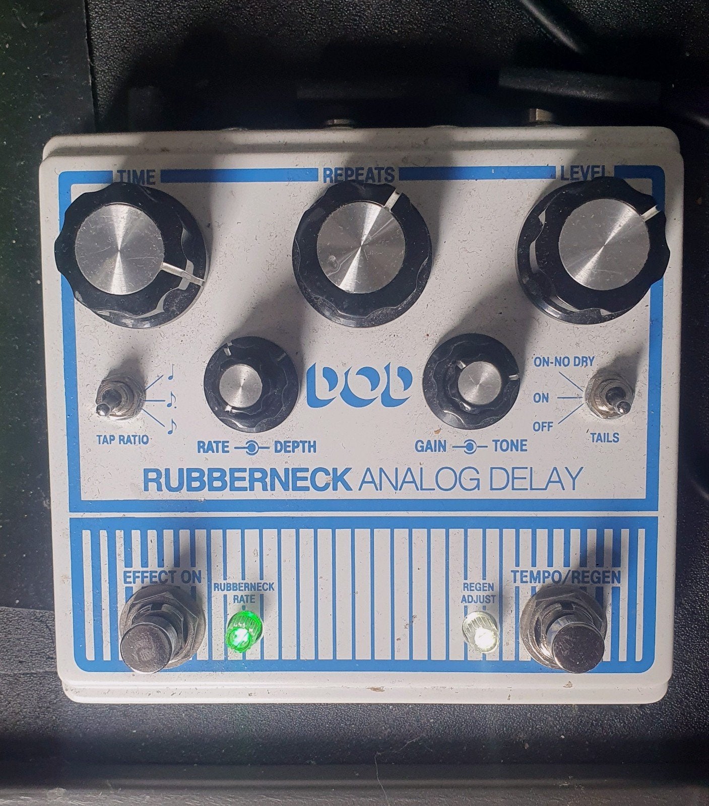 DOD Rubberneck Analog Delay Pedaal, Muziek en Instrumenten, Ophalen of Verzenden, Gebruikt, Delay of Echo