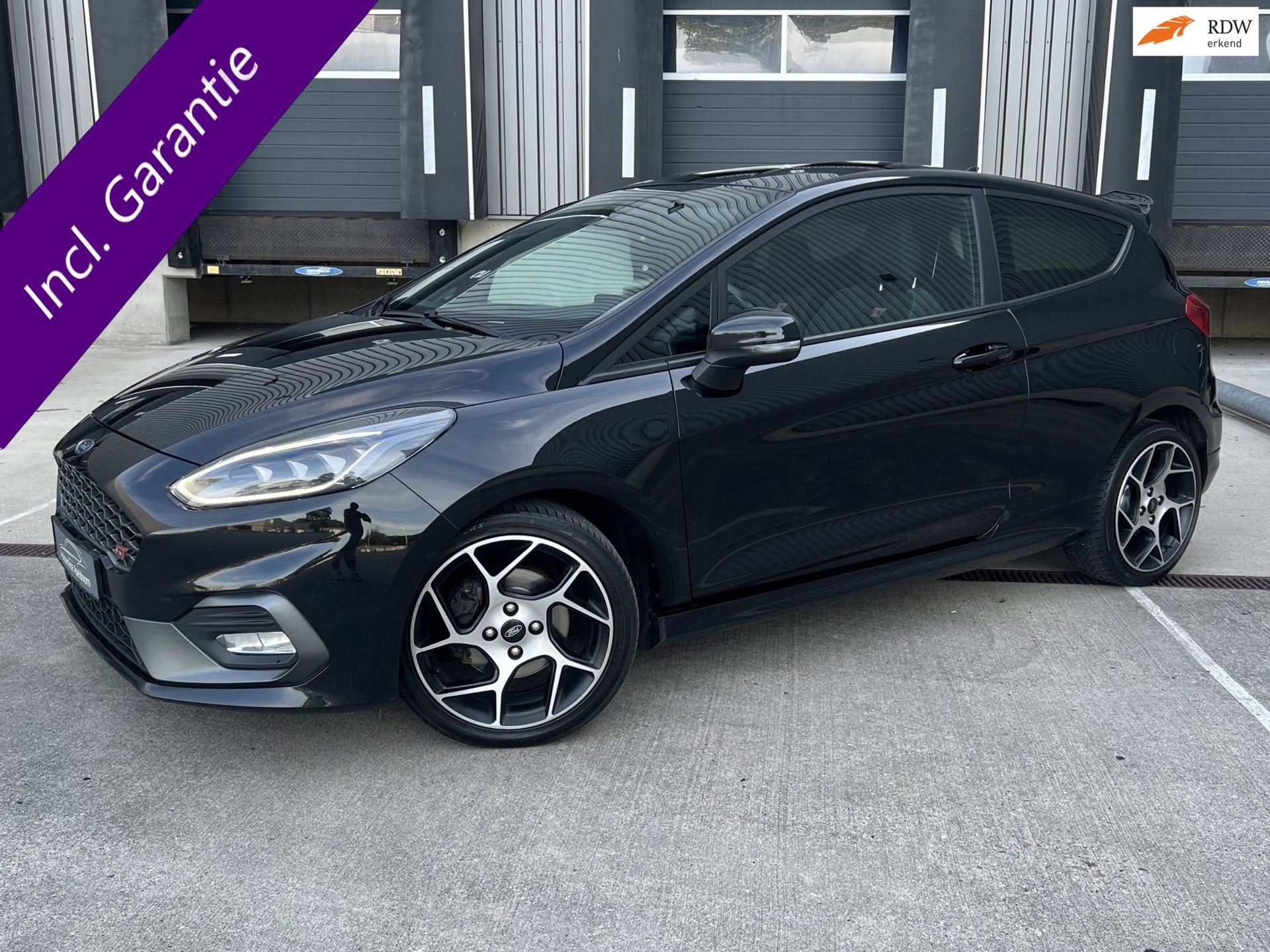Ford Fiesta 1.5 EcoBoost ST-3, Milltek, Performance, Voorwielaandrijving, Zwart, 1188 kg, Zwart
