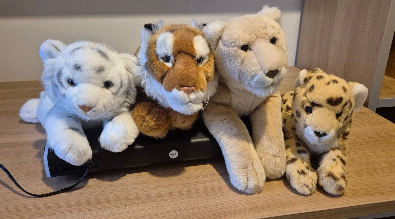 Pluchen dieren (4 stuks) Anna's Club, WWF., Ophalen, Zo goed als nieuw, Overige typen, Anna Club Plush