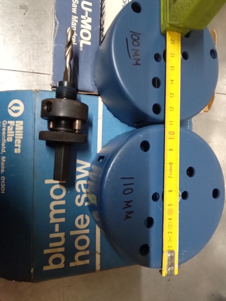 Gatenzaag blu mol, Ophalen, Nieuw, Zaag