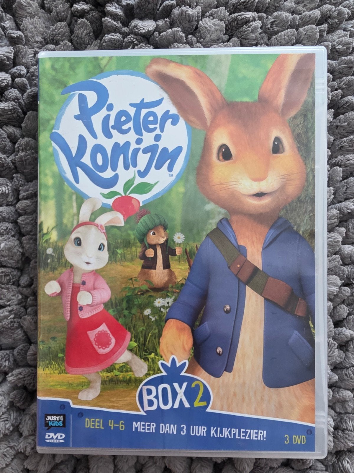 Pieter Konijn Box 2 DVD - Deel 4-6, Gebruikt, Alle leeftijden, Tv-serie, Familie