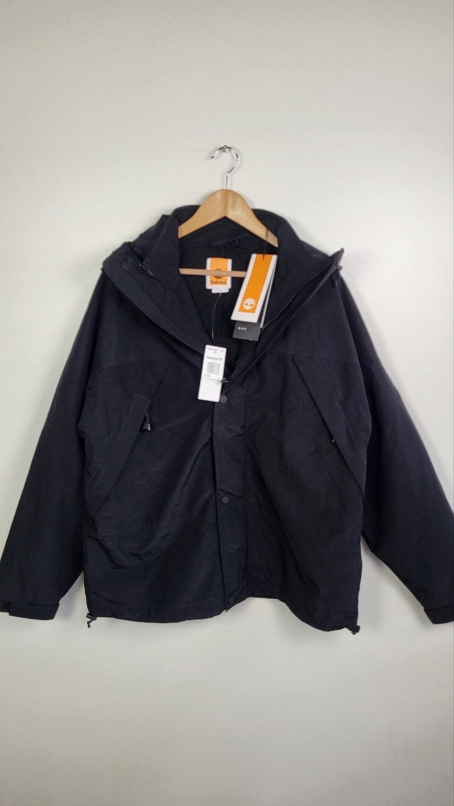 Timberland Zwarte Waterproof & Windproof Jas, Kleding | Heren, Maat 52/54 (L), Nieuw, Ophalen of Verzenden, Timberland