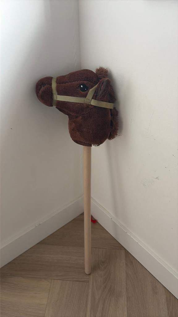 Stokpaard met geluid, Ophalen