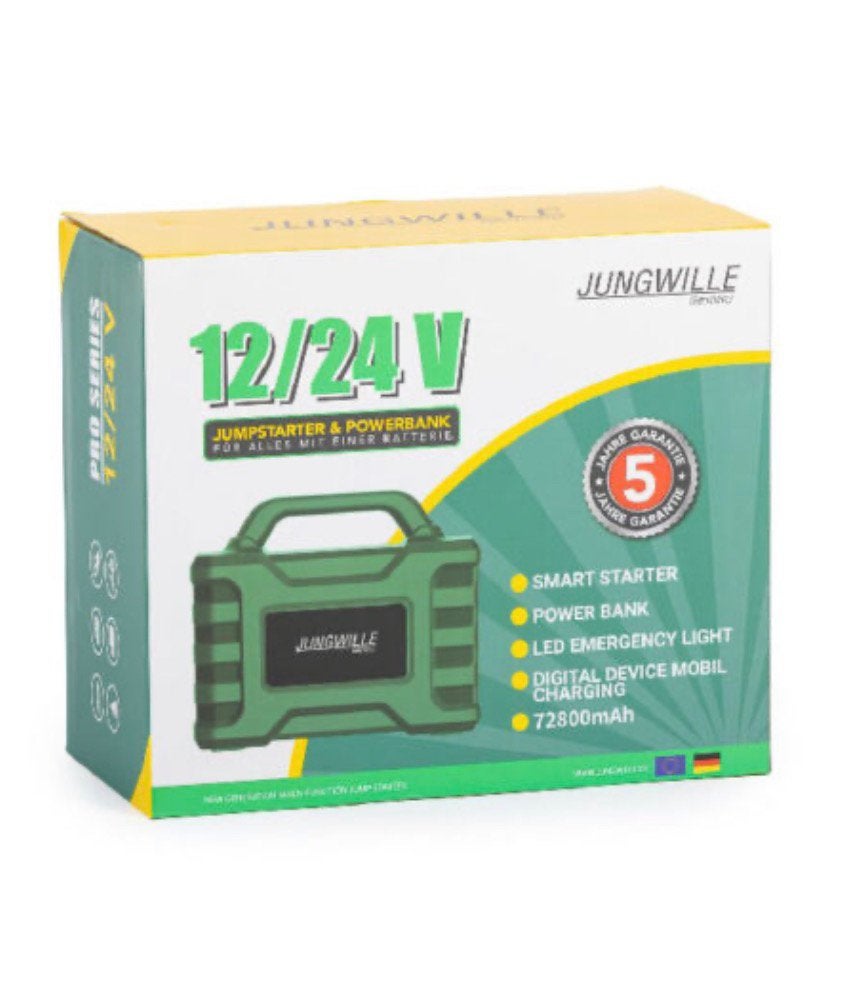 Nieuwe jungwille startbooster jumpstarter 12/24V, Ophalen of Verzenden, Nieuw