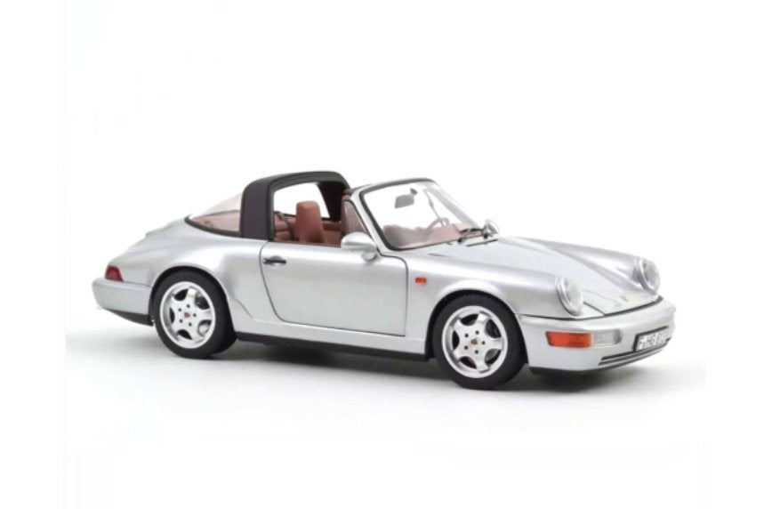 Porsche 911 Carrera 4 Targa 1991 Zilver 1/18 NOREV 187342