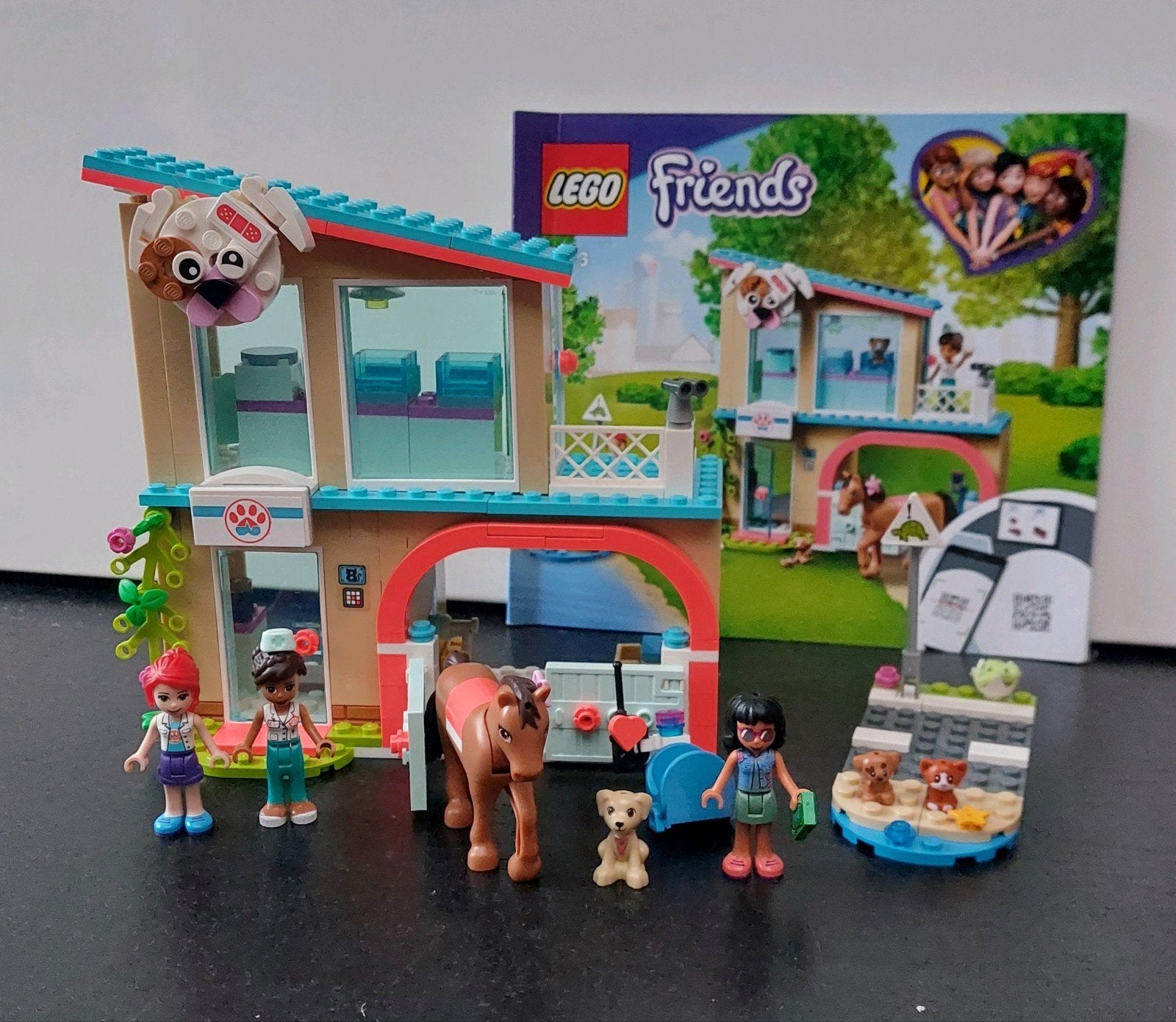 Lego Friends 41446 Heartlake City Dierenkliniek, Lego, Friends, Ophalen of Verzenden, Zo goed als nieuw