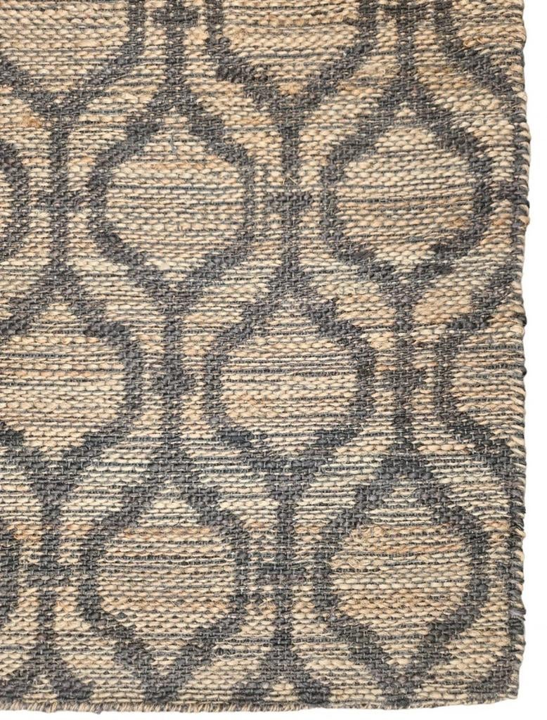 New Handgeweven modern vloerkleed jutte natural 155x240cm, Niet gespecificeerd, gemaakt in India, 150 tot 200 cm, 200 cm of meer